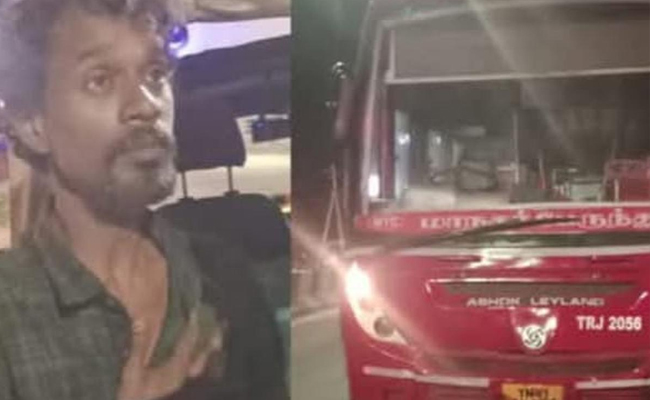 Tamil Nadu: Drunken Man Steals Government Bus