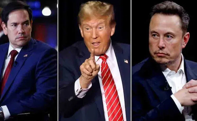 Musk and Rubio Engage in Heated Argument in Front of Trump