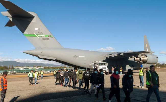 U.S. Deports Indian Immigrants: Flight Carrying 205 People Departs from Texas