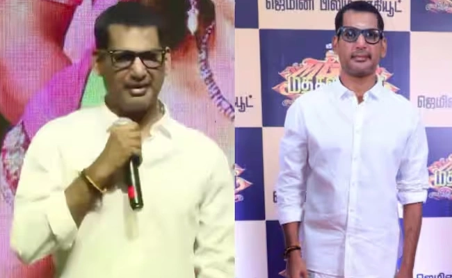 Actor Vishal Shivered On Stage While Speaking